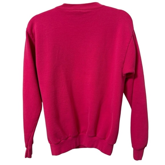 Vintage Disney Minnie Mouse Pink Women’s Pullover Sweater Size M - Picture 2 of 5